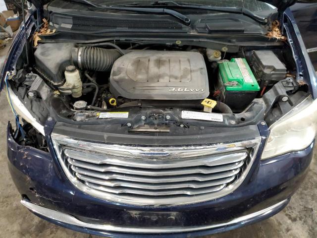 2C4RC1BG2CR293117 - 2012 CHRYSLER TOWN & COU TOURING Mavi foto 12