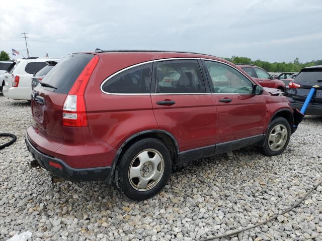 JHLRE48397C024128 - 2007 HONDA CR-V LX BURGUNDY photo 3