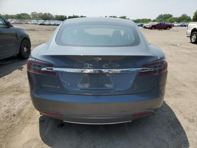 5YJSA1AG9DFP04910 - 2013 TESLA MODEL S GRAY photo 6