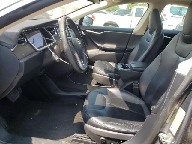5YJSA1AG9DFP04910 - 2013 TESLA MODEL S GRAY photo 7