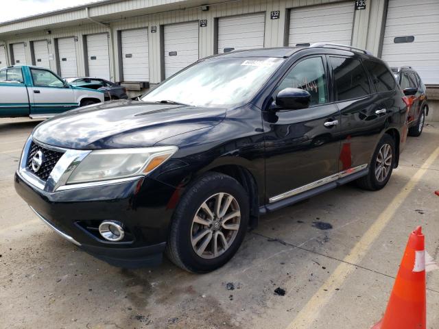 5N1AR2MMXEC684091 - 2014 NISSAN PATHFINDER S BLACK photo 1