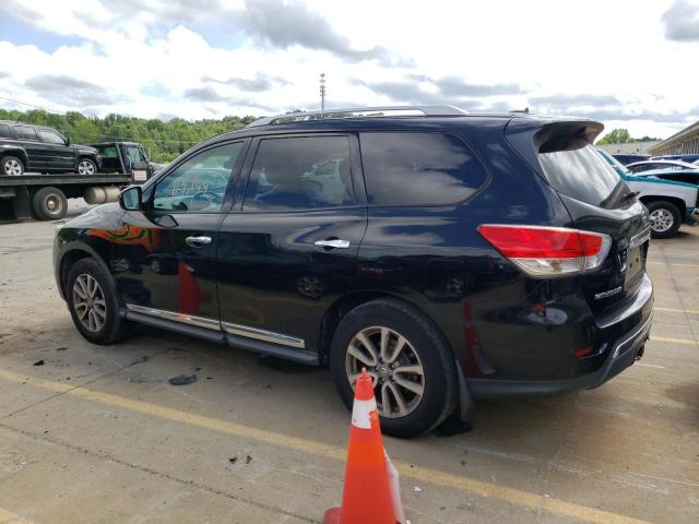 5N1AR2MMXEC684091 - 2014 NISSAN PATHFINDER S BLACK photo 2