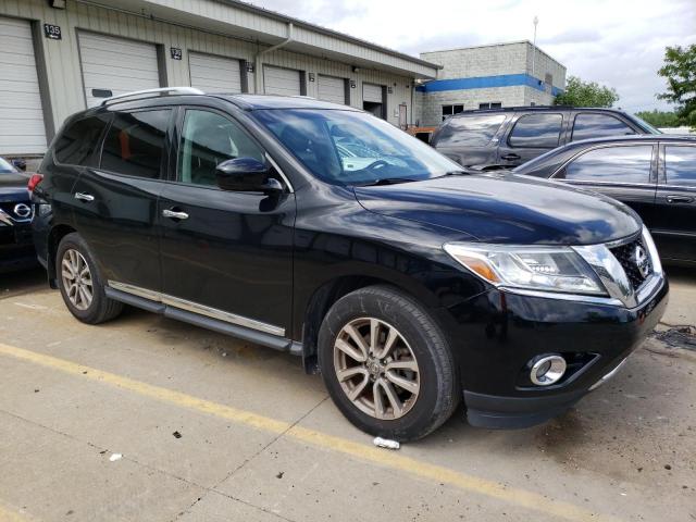 5N1AR2MMXEC684091 - 2014 NISSAN PATHFINDER S BLACK photo 4