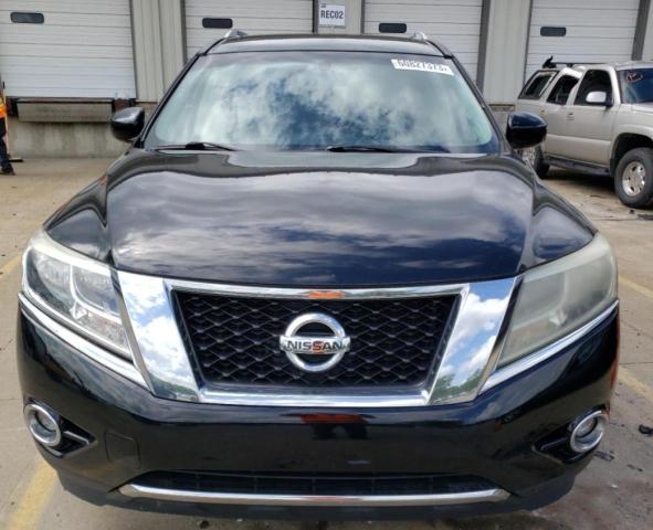 5N1AR2MMXEC684091 - 2014 NISSAN PATHFINDER S BLACK photo 5