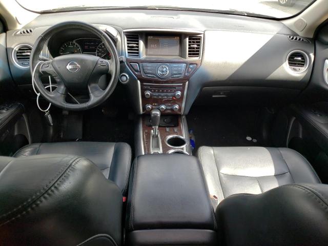 5N1AR2MMXEC684091 - 2014 NISSAN PATHFINDER S BLACK photo 8