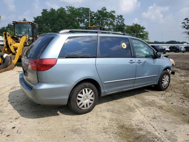 5TDZA23C35S305325 - 2005 TOYOTA SIENNA CE BLUE photo 3