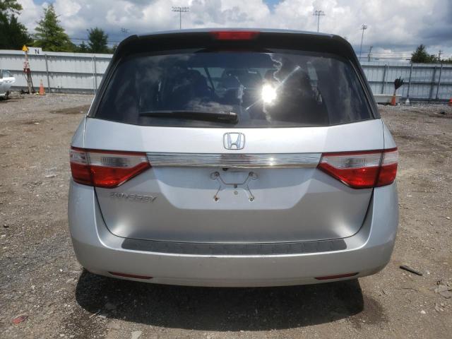 5FNRL5H40DB089479 - 2013 HONDA ODYSSEY EX SILVER photo 6