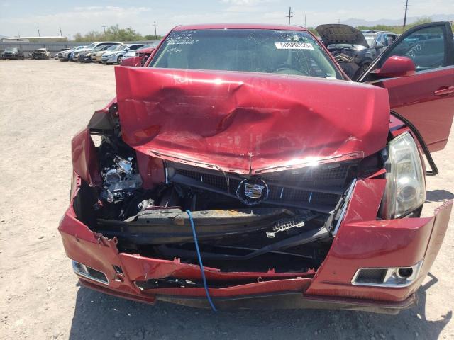 1G6DJ5EV6A0139764 - 2010 CADILLAC CTS PERFORMANCE COLLECTION Бордовый фото 5