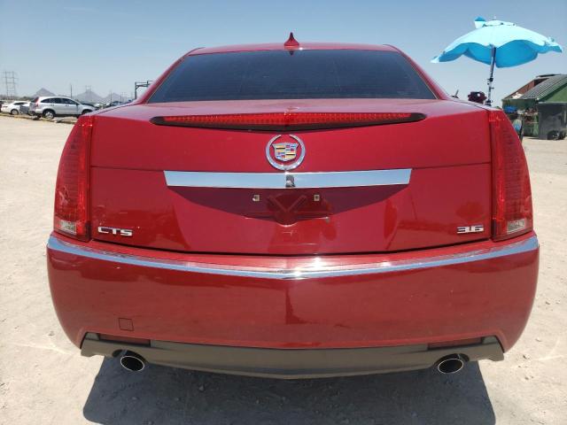 1G6DJ5EV6A0139764 - 2010 CADILLAC CTS PERFORMANCE COLLECTION BURGUNDY photo 6