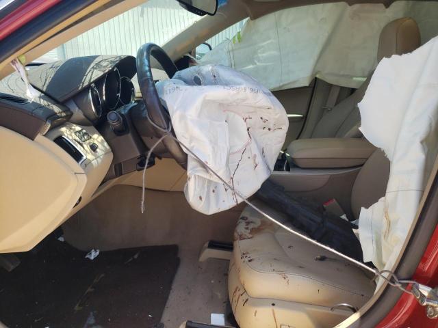 1G6DJ5EV6A0139764 - 2010 CADILLAC CTS PERFORMANCE COLLECTION Бордовый фото 7