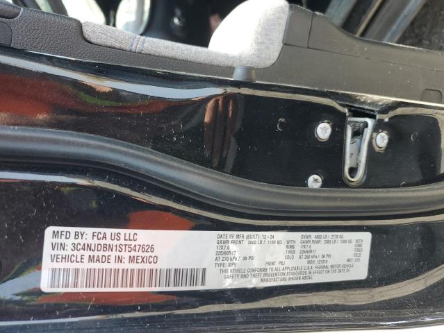 3C4NJDBN1ST547626 - 2025 JEEP COMPASS LATITUDE BLACK photo 14