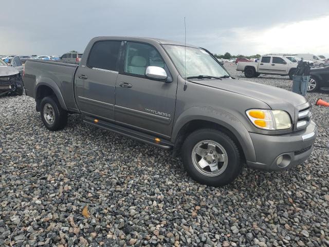 5TBET34164S437045 - 2004 TOYOTA TUNDRA DOUBLE CAB SR5 GRAY photo 4