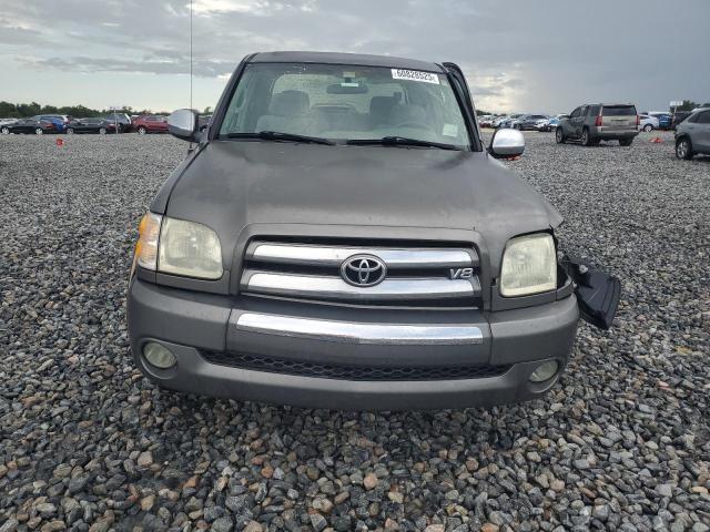 5TBET34164S437045 - 2004 TOYOTA TUNDRA DOUBLE CAB SR5 GRAY photo 5