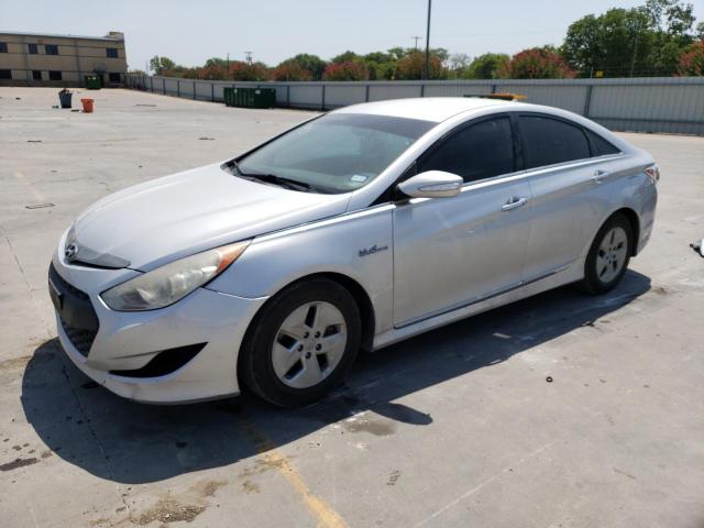 KMHEC4A40BA007030 - 2011 HYUNDAI SONATA HYBRID SILVER photo 1