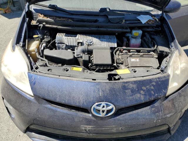 JTDKN3DU2E1752342 - 2014 TOYOTA PRIUS BLUE photo 11