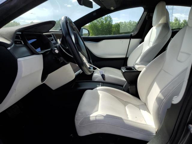 5YJSA1E25HF187898 - 2017 TESLA MODEL S 灰色 照片 7