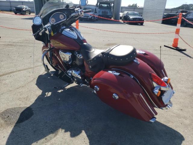 56KTCAAAXE3315986 - 2014 INDIAN MOTORCYCLE CO. CHIEFTAIN BURGUNDY photo 3
