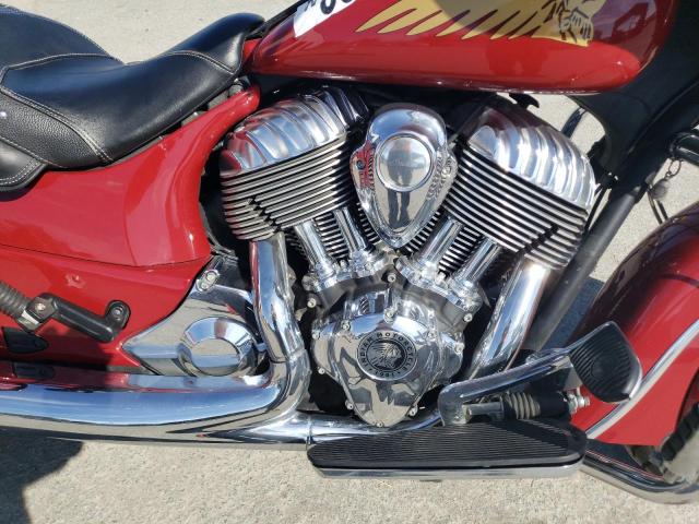 56KTCAAAXE3315986 - 2014 INDIAN MOTORCYCLE CO. CHIEFTAIN BURGUNDY photo 7