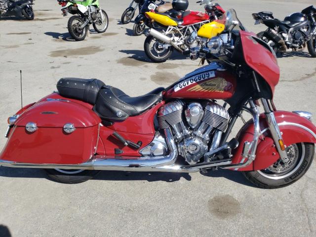 56KTCAAAXE3315986 - 2014 INDIAN MOTORCYCLE CO. CHIEFTAIN BURGUNDY photo 9