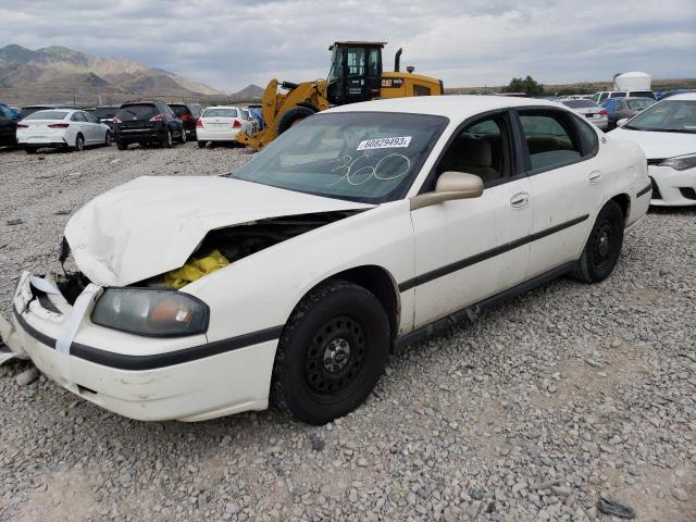 2G1WF52E049422076 - 2004 CHEVROLET IMPALA WHITE photo 1