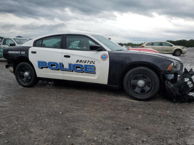 2C3CDXAG0EH362164 - 2014 DODGE CHARGER POLICE BLACK photo 4