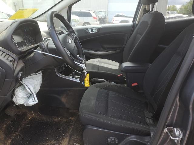 MAJ6P1ULXJC214354 - 2018 FORD ECOSPORT SE Темно-сірий фото 7