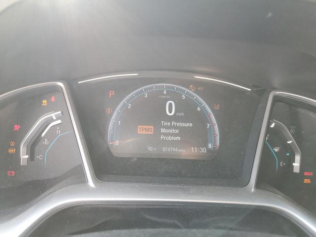 2HGFC3B32LH351276 - 2020 HONDA CIVIC EX GRAY photo 9