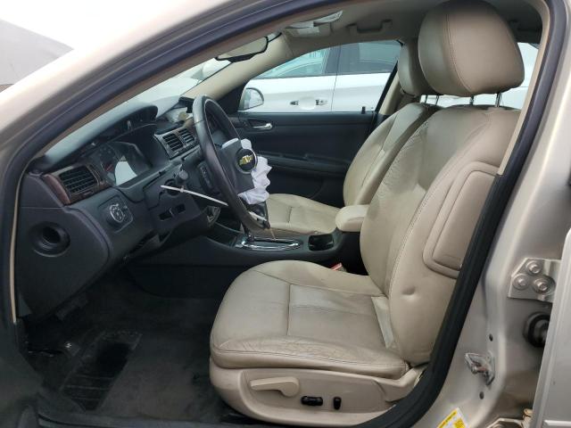 2G1WC5E3XC1251935 - 2012 CHEVROLET IMPALA LTZ BEIGE photo 7
