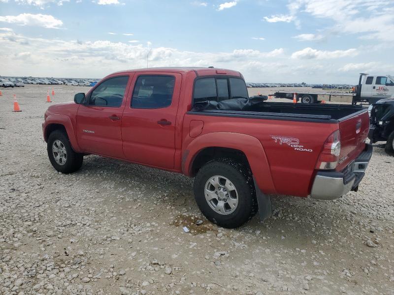 5TFJU4GN5BX006503 - 2011 TOYOTA TACOMA DOUBLE CAB PRERUNNER RED photo 2