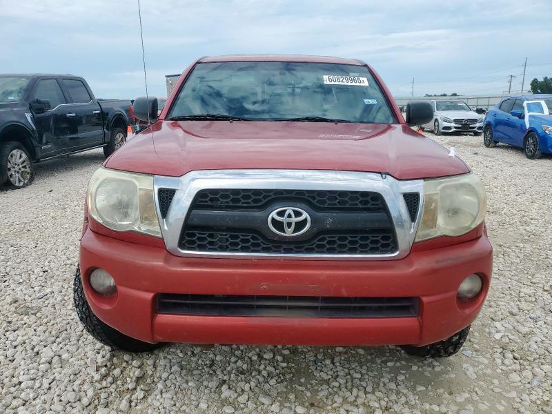5TFJU4GN5BX006503 - 2011 TOYOTA TACOMA DOUBLE CAB PRERUNNER RED photo 5