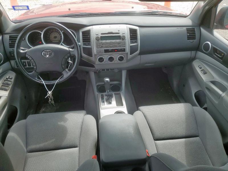 5TFJU4GN5BX006503 - 2011 TOYOTA TACOMA DOUBLE CAB PRERUNNER RED photo 8