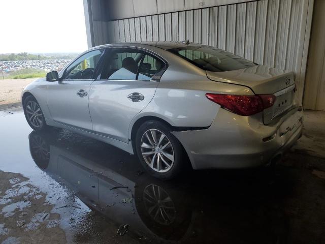 JN1BV7AR6FM393927 - 2015 INFINITI Q50 BASE SILVER photo 2