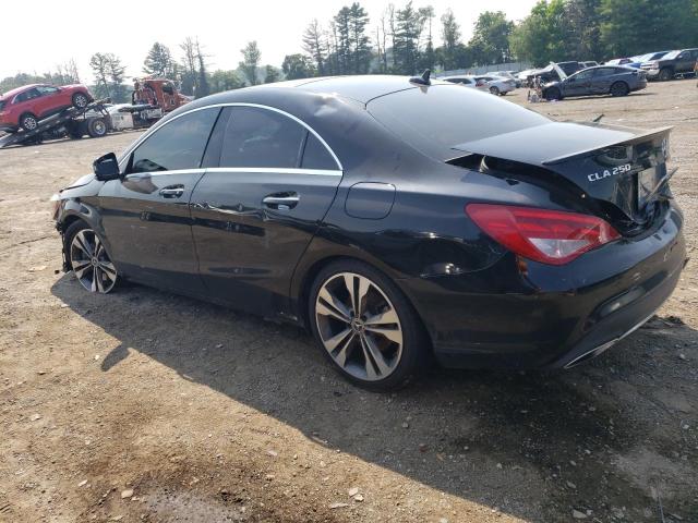 WDDSJ4GB7KN738118 - 2019 MERCEDES-BENZ CLA 250 4MATIC BLACK photo 2