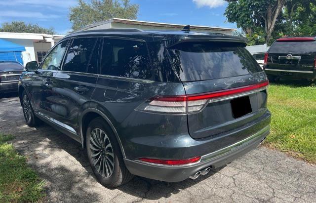 5LM5J7WC6NGL19729 - 2022 LINCOLN AVIATOR RESERVE BLUE photo 3
