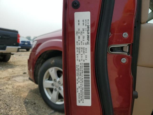 3D4PG1FG1BT511634 - 2011 DODGE JOURNEY MAINSTREET RED photo 12