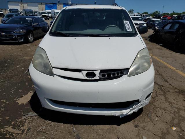 5TDZK23CX7S033338 - 2007 TOYOTA SIENNA CE WHITE photo 5