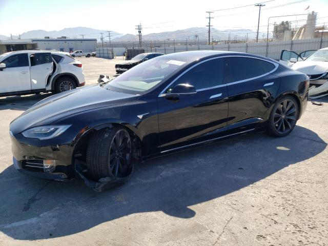 5YJSA1E29HF225861 - 2017 TESLA MODEL S BLACK photo 1