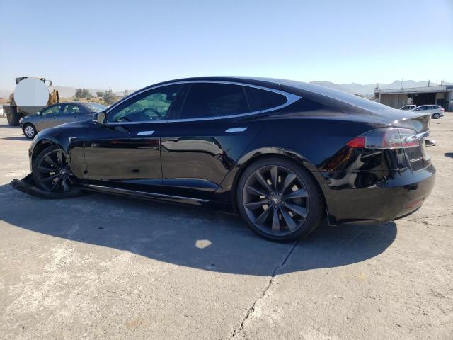5YJSA1E29HF225861 - 2017 TESLA MODEL S BLACK photo 2