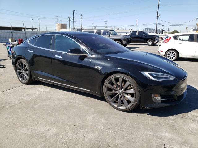 5YJSA1E29HF225861 - 2017 TESLA MODEL S BLACK photo 4