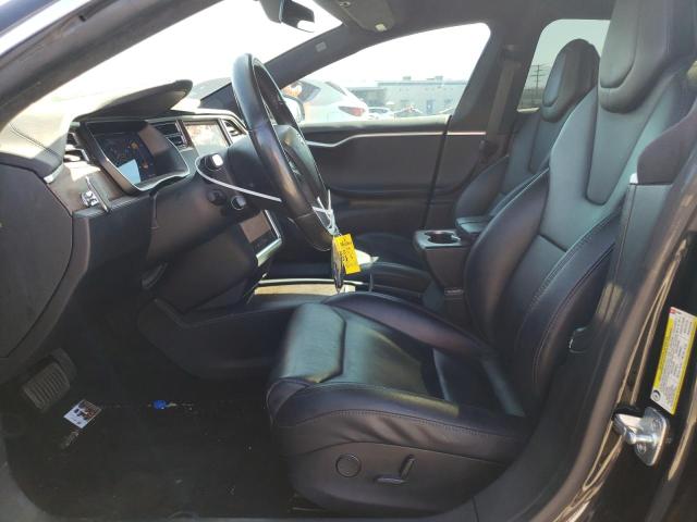 5YJSA1E29HF225861 - 2017 TESLA MODEL S BLACK photo 7