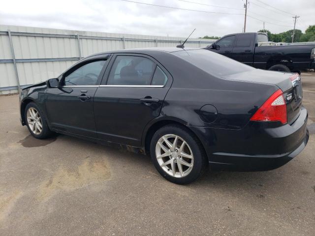 3FAHP0JA3BR252842 - 2011 FORD FUSION SEL BLACK photo 2