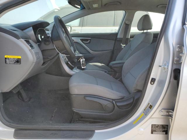 KMHDH4AE8CU271909 - 2012 HYUNDAI ELANTRA GLS SILVER photo 7