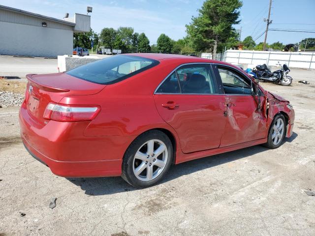 4T1BK46K88U057324 - 2008 TOYOTA CAMRY LE RED photo 3