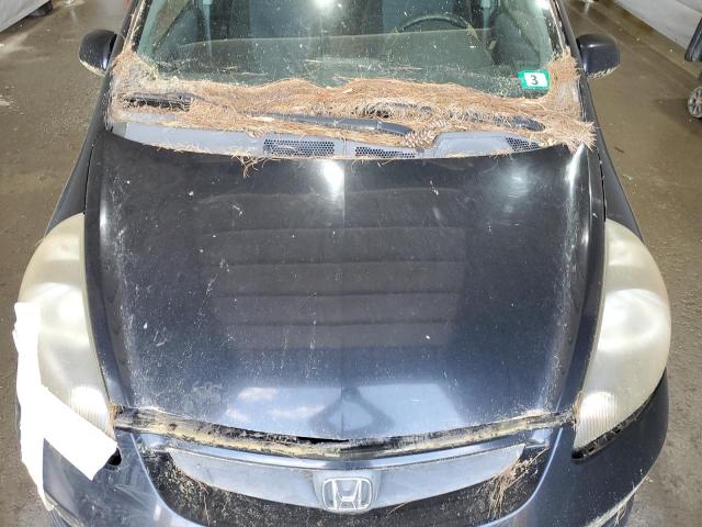 JHMGD37697S008996 - 2007 HONDA FIT S BLACK photo 12
