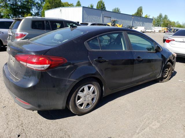 3KPFL4A73JE164145 - 2018 KIA FORTE LX BLACK photo 3