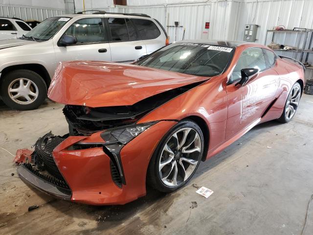 JTHLP5AY5PA106716 - 2023 LEXUS LC 500 ORANGE photo 1