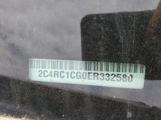 2C4RC1CG0ER332580 - 2014 CHRYSLER TOWN & COU TOURING L BLACK photo 13