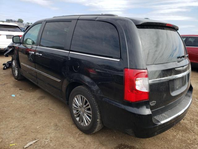 2C4RC1CG0ER332580 - 2014 CHRYSLER TOWN & COU TOURING L BLACK photo 2