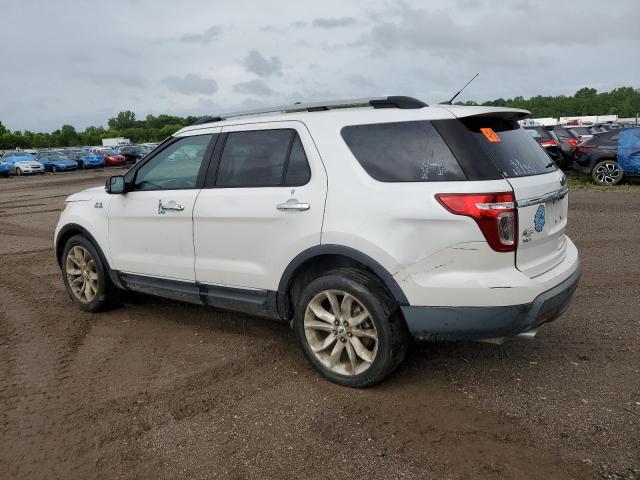 1FM5K7D8XDGA76861 - 2013 FORD EXPLORER XLT Սպիտակ լուսանկար 2