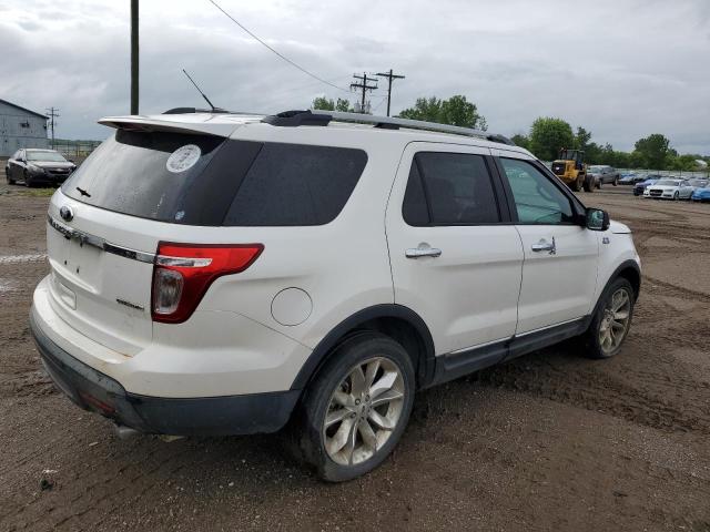 1FM5K7D8XDGA76861 - 2013 FORD EXPLORER XLT Սպիտակ լուսանկար 3